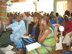 Conférence lors de la bourse aux céréales de décembre 2006.