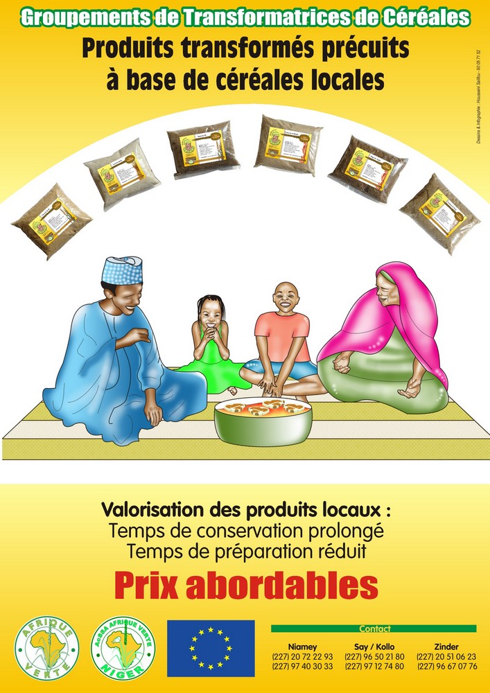 Affiche produits transformés Niger 1