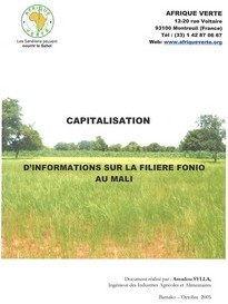 Capitalisation filière fonio au Mali