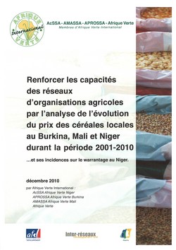 Evolution du prix des céréales au Sahel