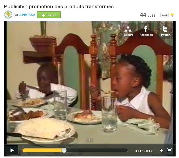 Spot TV 2011 Burkina