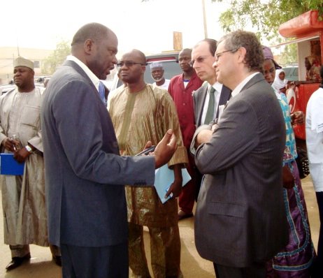 Bassirou Nouhou, Coordinateur Afrique Verte au Niger, bourse internationale de Niamey, mars 2012