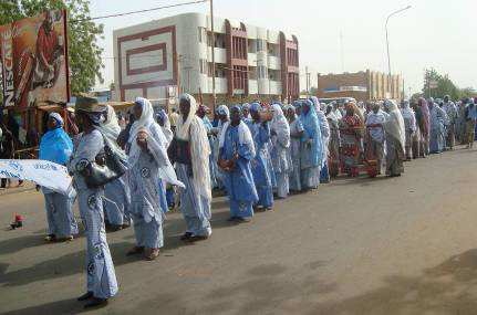 Défilé des femmes de Niamey, 1er mai